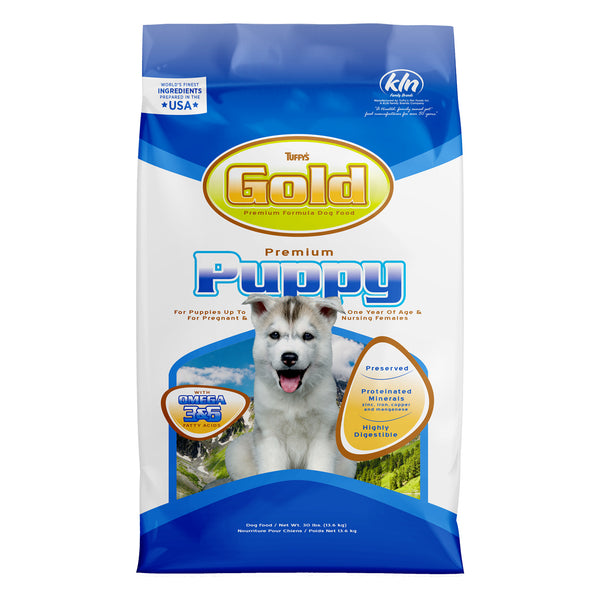 Tuffy’s GOLD Premium Puppy Food 30 lbs