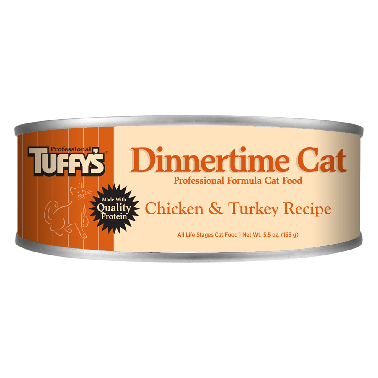Tuffys Dinnertime Chicken & Turkey Formula Cat food 5½ oz cans