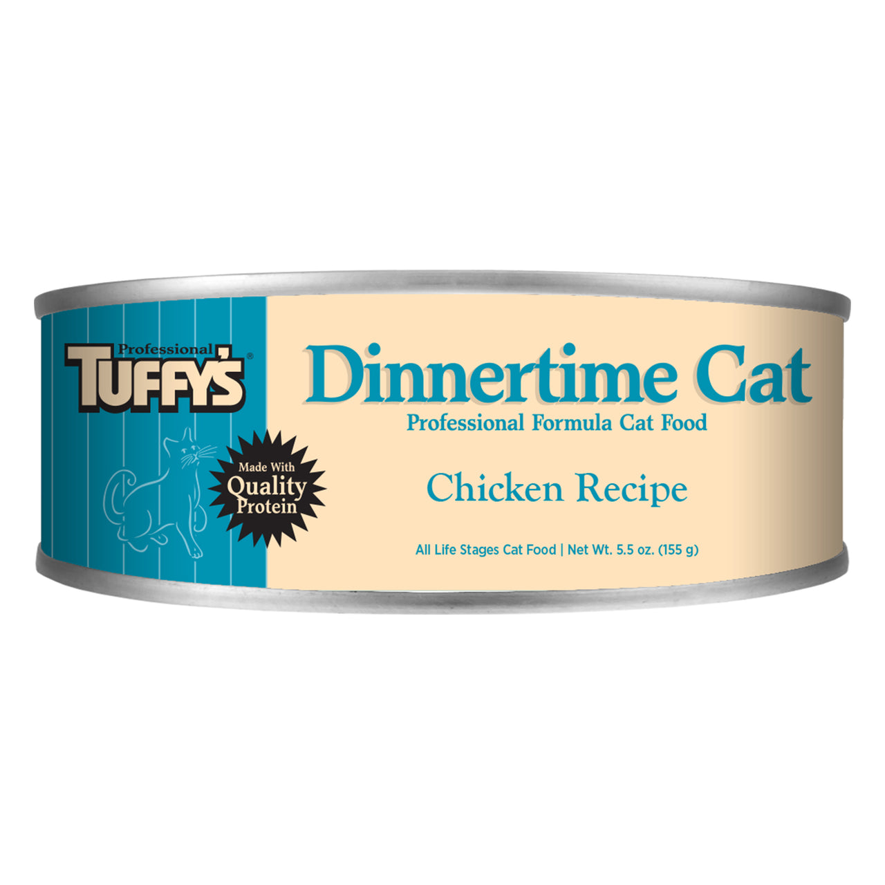 Tuffy’s Dinnertime Chicken Formula Cat Food 5½ oz cans