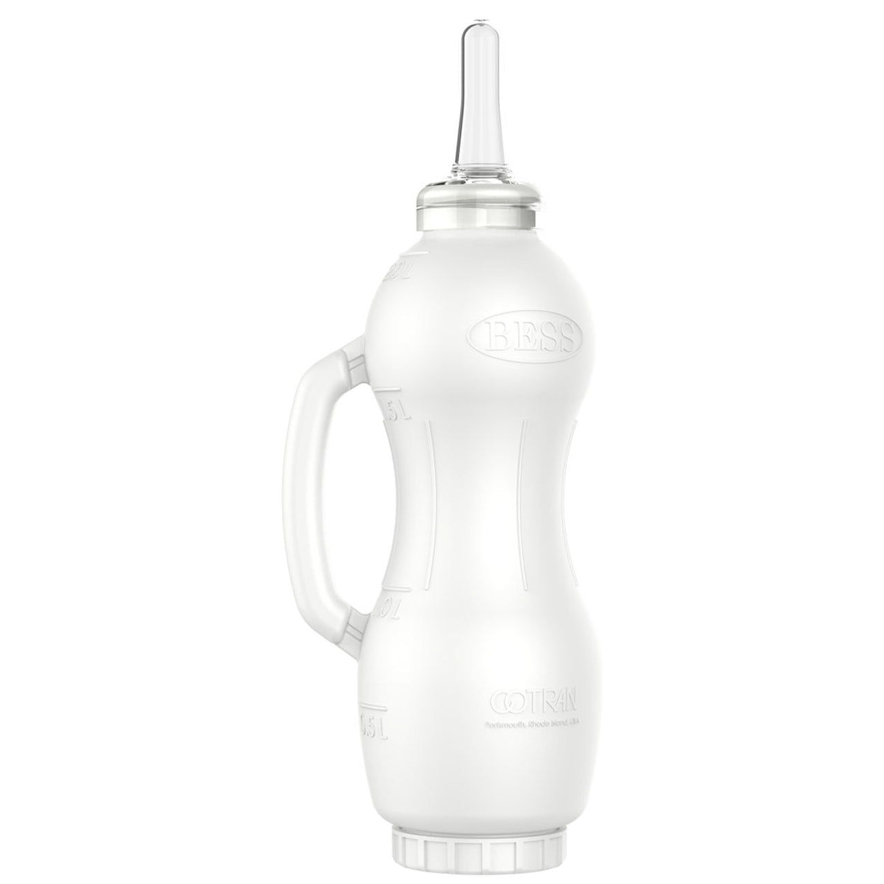 BESS Nursing Bottle with clear Snap- on nipple 2 QT
