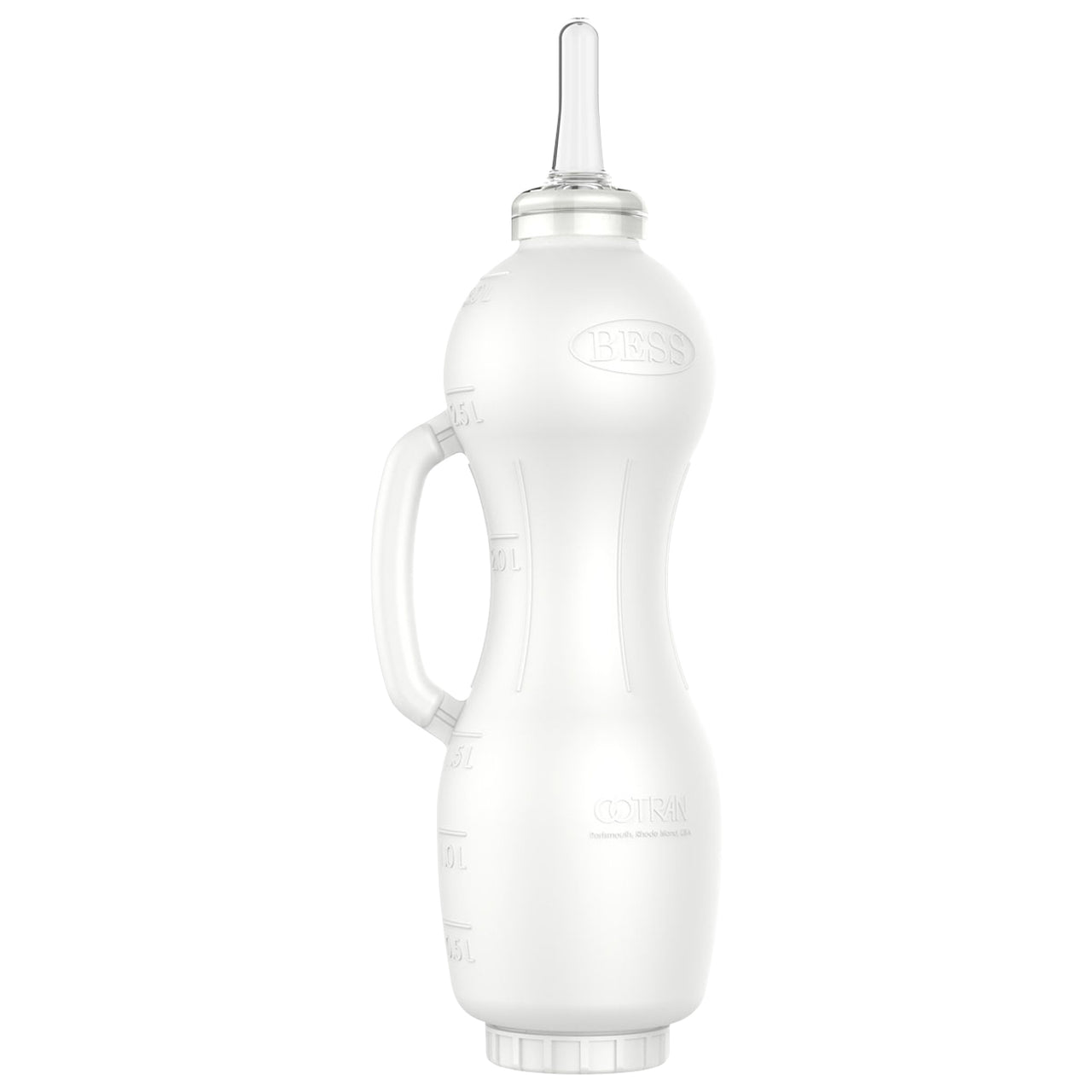 BESS Nursing Bottle with clear Snap- on nipple 3 QT