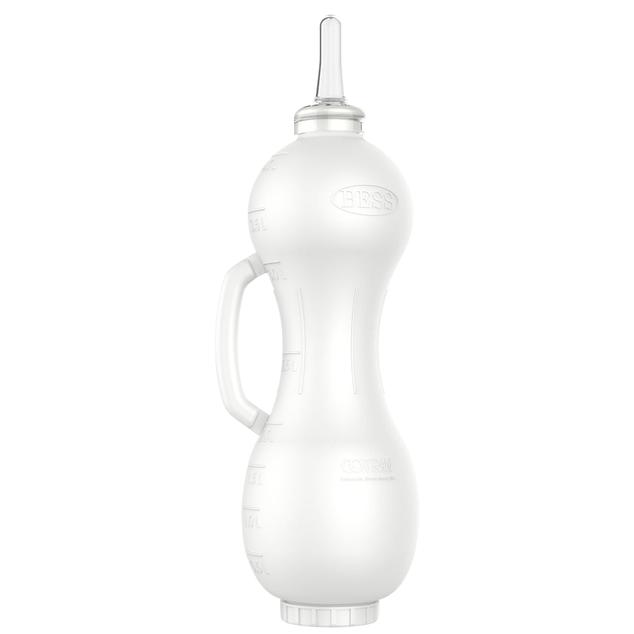 BESS Nursing Bottle with clear Snap- on nipple 4 QT