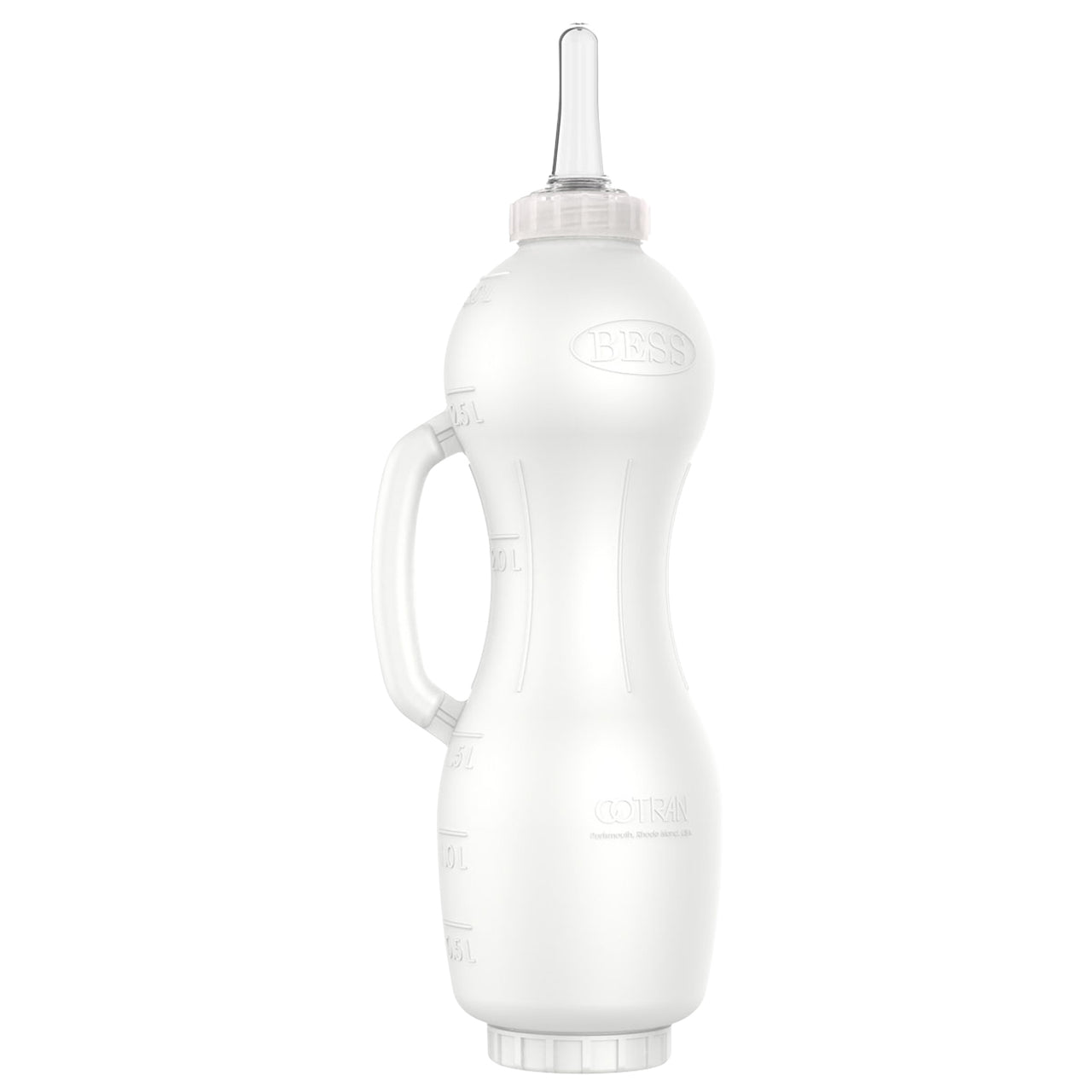 BESS Nursing Bottle with clear Screw- on nipple 3 QT