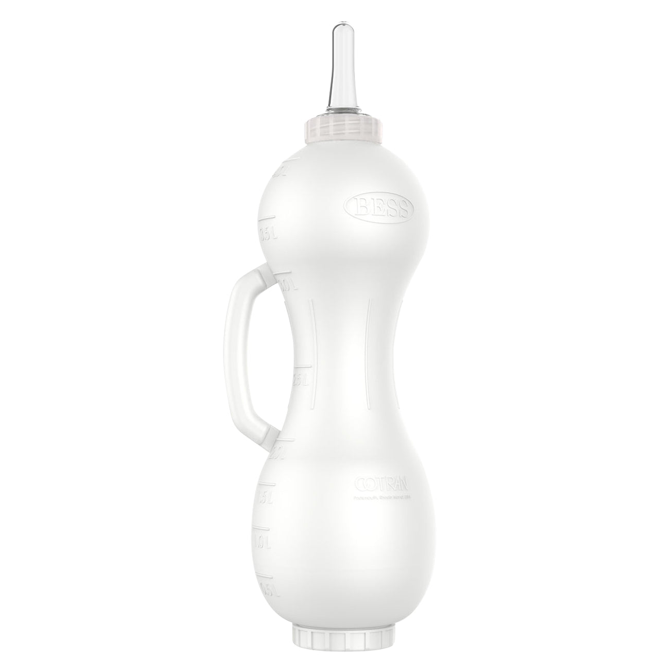 BESS Nursing Bottle with clear Screw- on nipple 4 QT