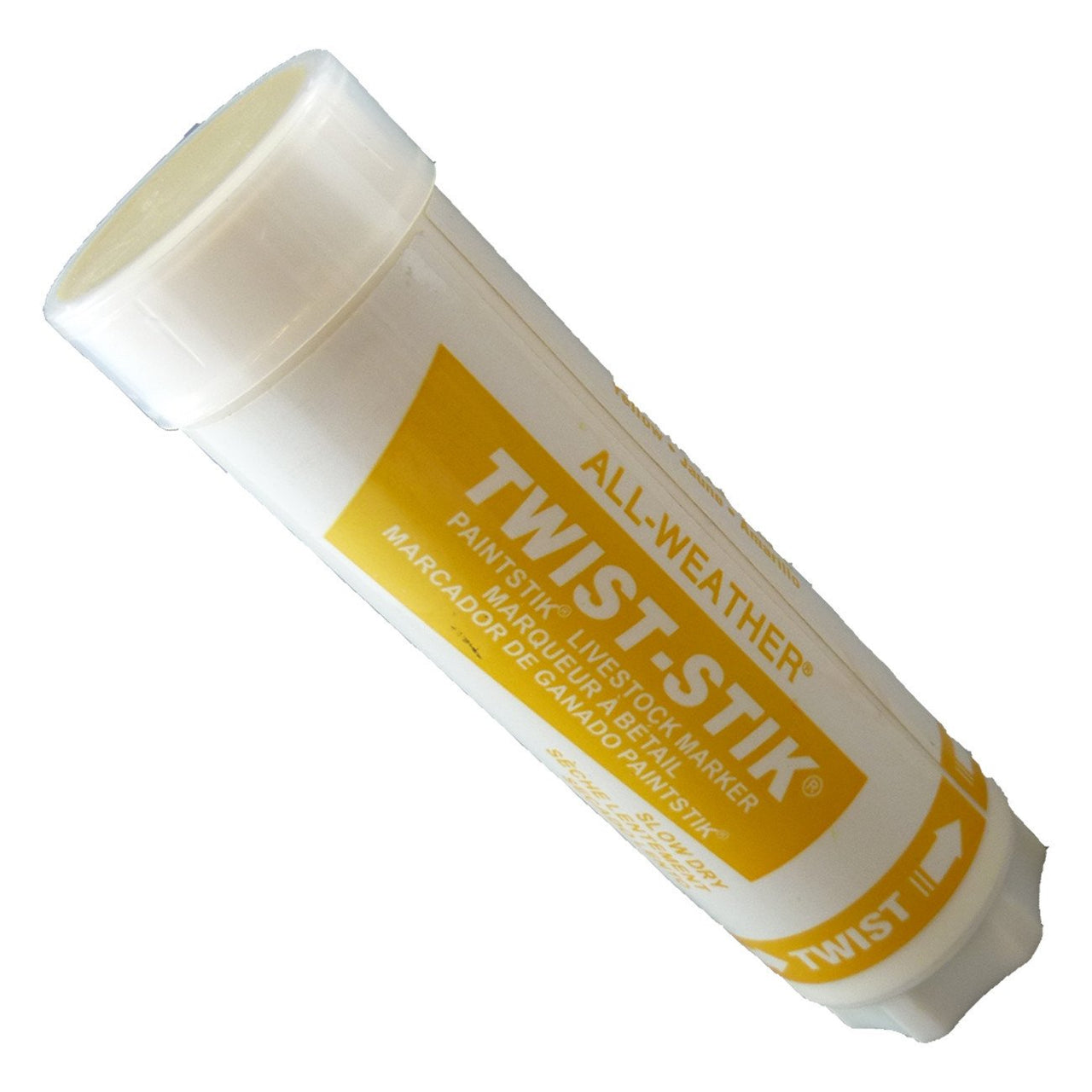 Laco Twist Stik (Yellow) - Animal Marking Laco - Canada