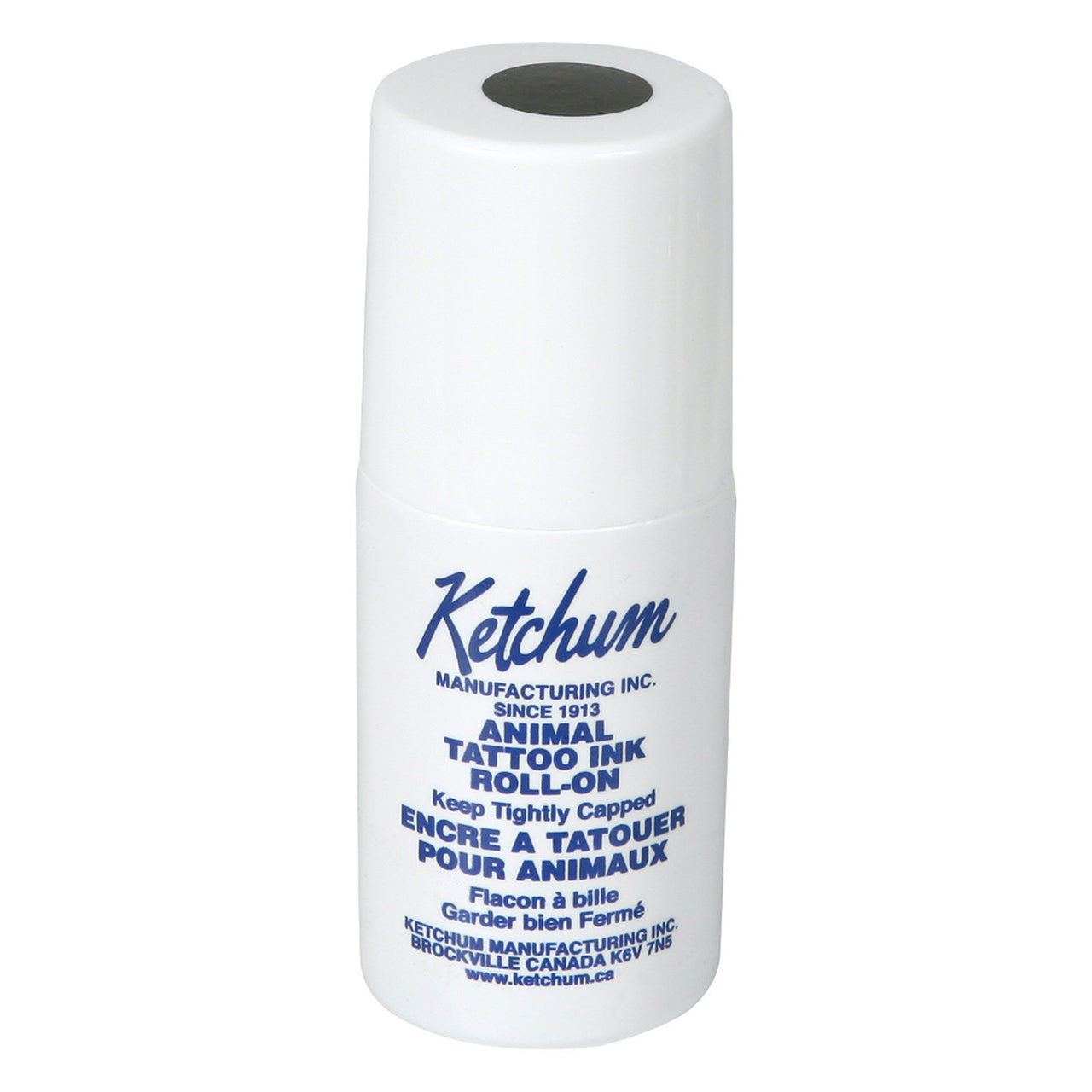 Ketchum Tattoo Black Fluid Roll-On 57Ml (2Oz) - Animal Marking Ketchum - Canada