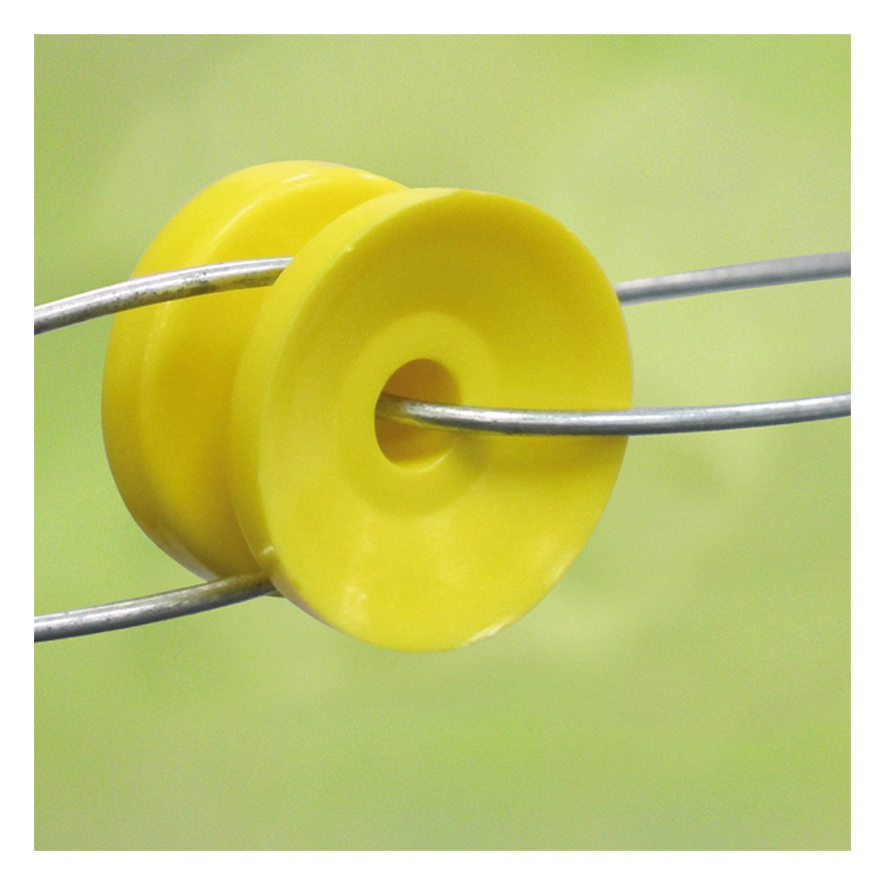 Patriot Corner Bobbin Insulator - Yellow (10 Pack) - Fencing Patriot - Canada