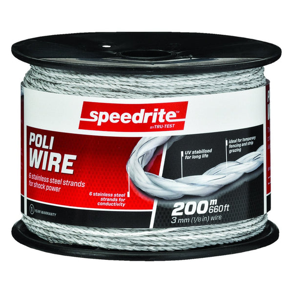 Speedrite Poliwire 660 (200M) - White - Fencing Speedrite - Canada