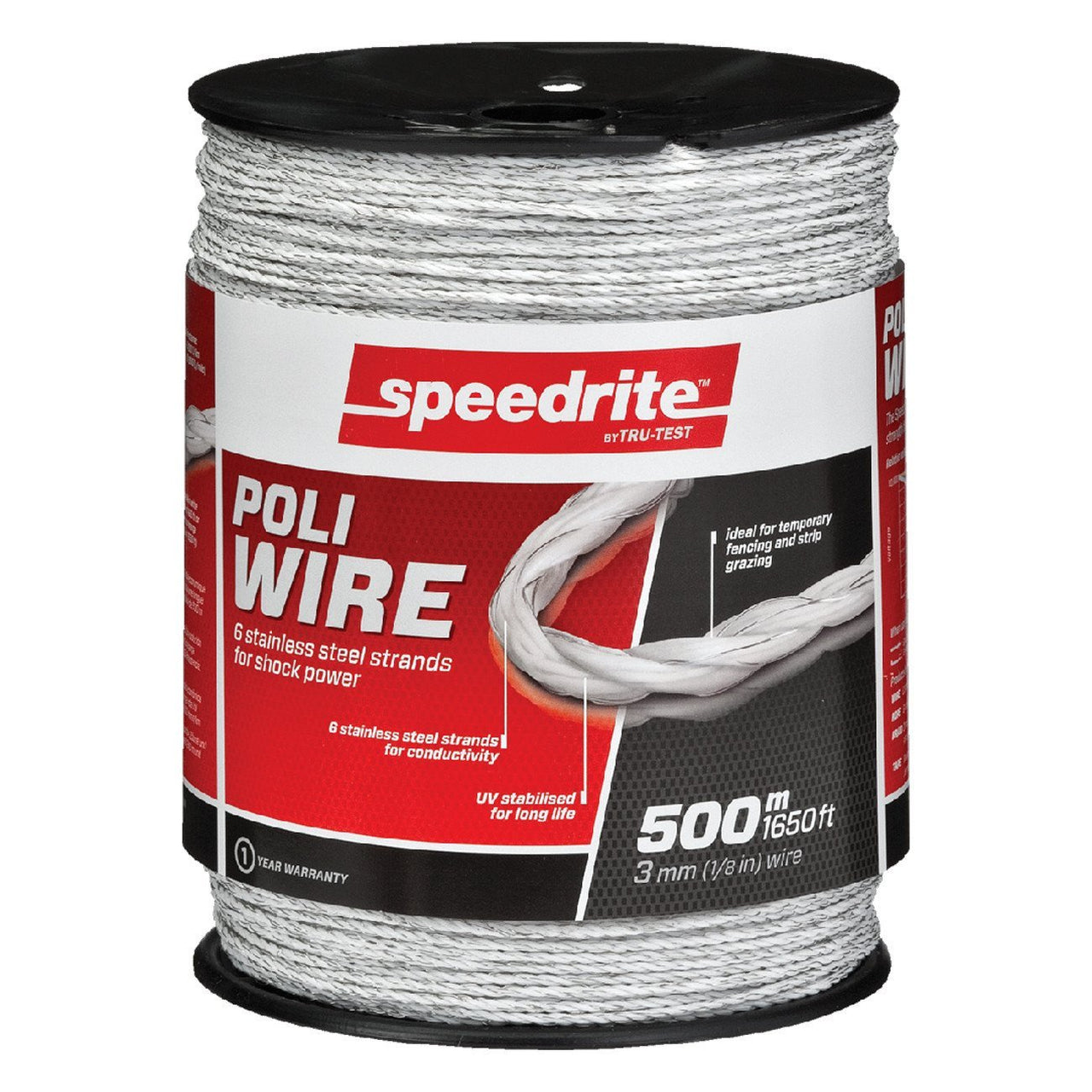 Speedrite Poliwire 1650 - White - Fencing Speedrite - Canada