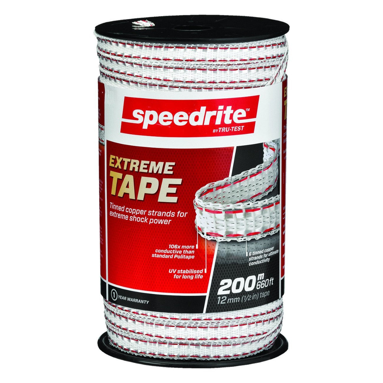 Speedrite 1/2 Politape 660 (200M) - White - Fencing Speedrite - Canada