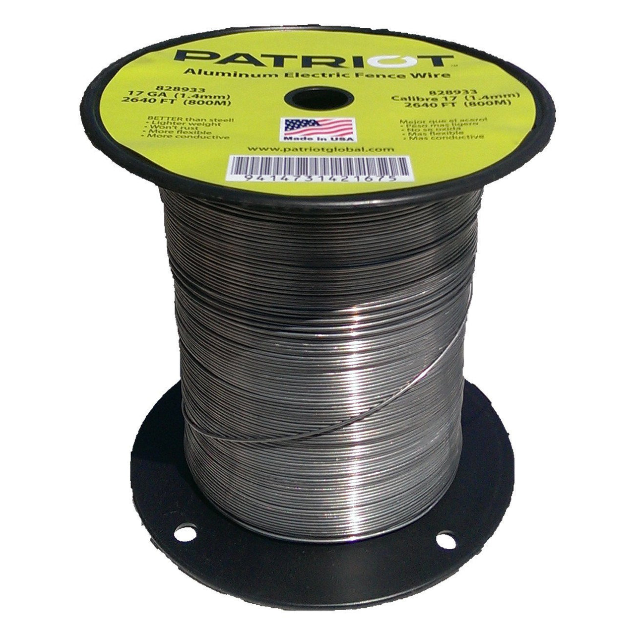 Patriot 17 Gauge Aluminum Wire 2640 - Fencing Patriot - Canada