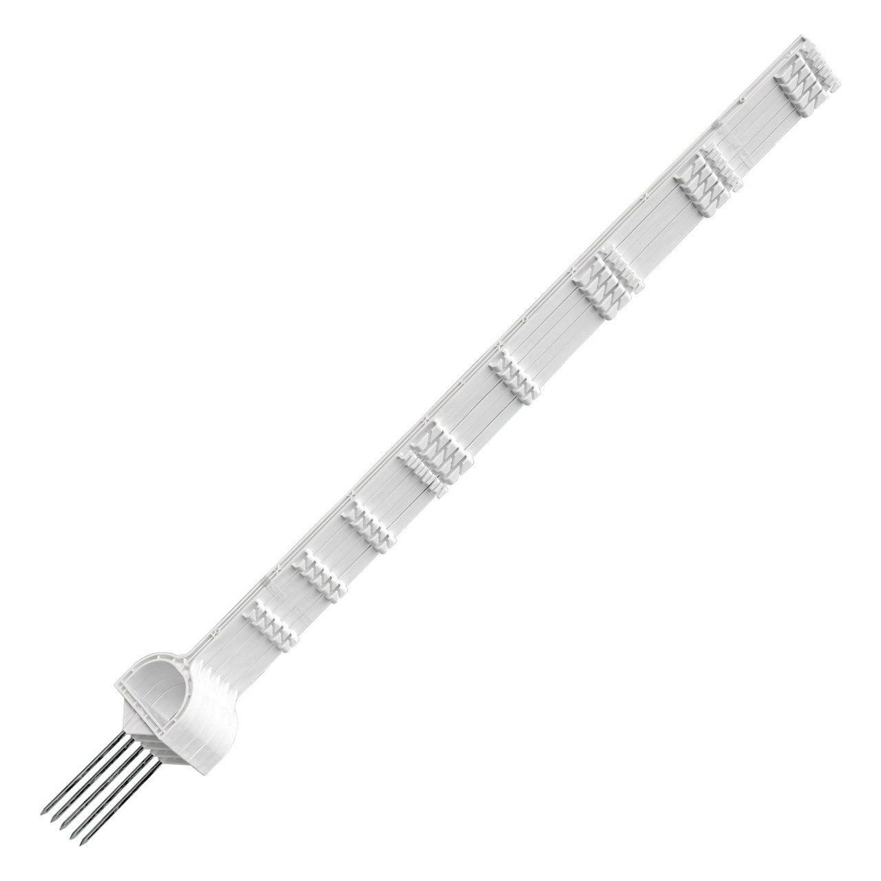 Kerbl Plastic Post With Stirrup Step White 158Cm (5 Pack) - Fencing Post Kerbl - Canada