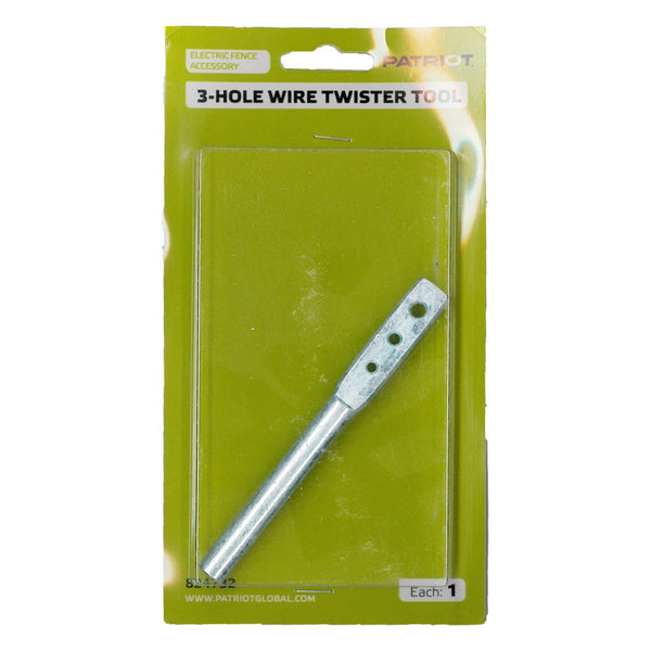 Patriot 3 Hole Wire Twister Tool - Fencing Patriot - Canada