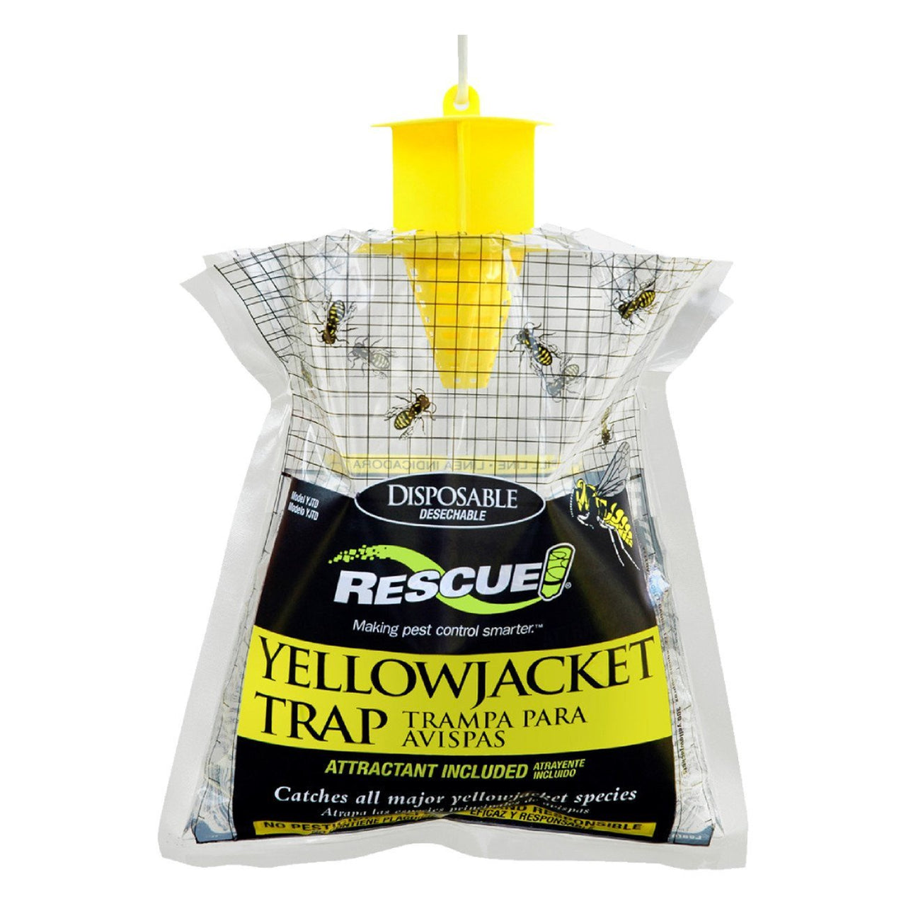 Rescue! Yellow Jacket Bag Traps Disposable (12 Traps) - Pest Control Rescue! - Canada