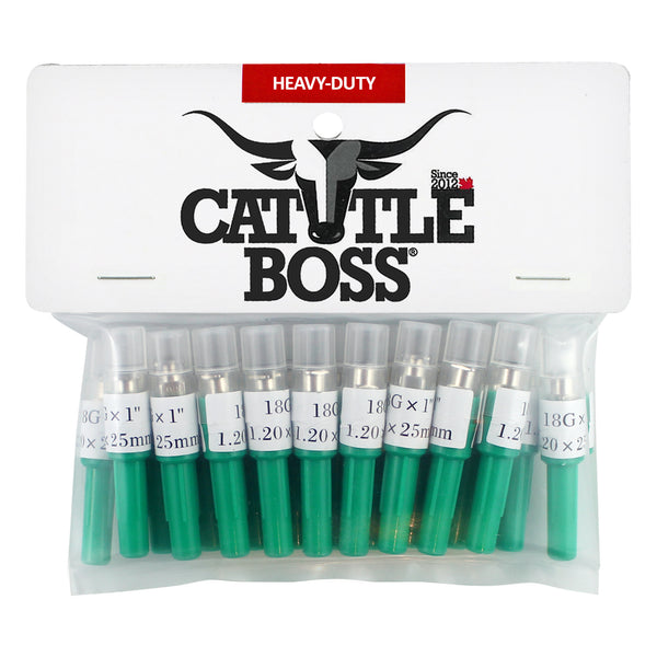 Cattle Boss Heavy-Duty Brass Hub (20 Pack) 18 X 1 - Needle Cattle Boss - Canada
