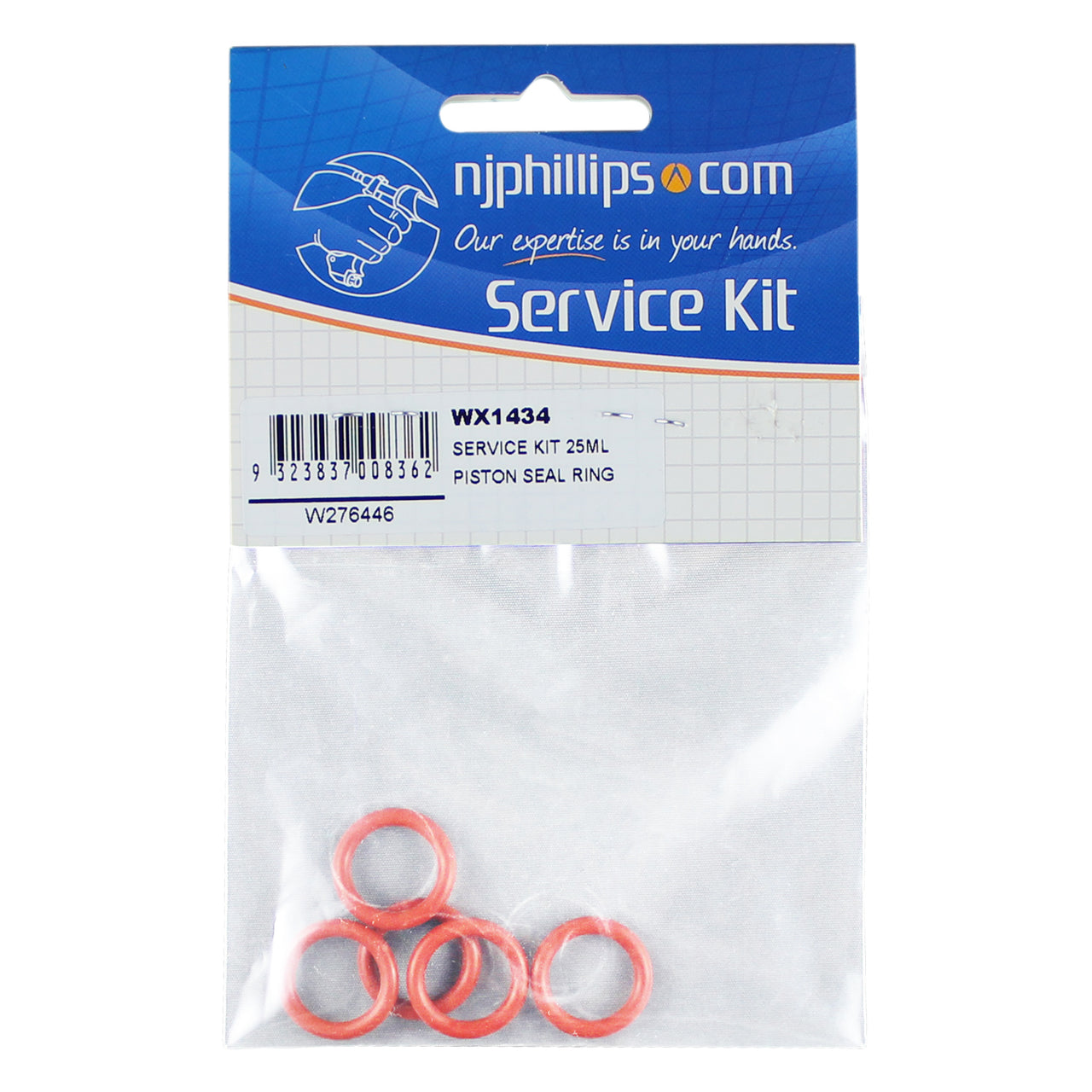 N.j. Phillips 25Ml O-Rings (5 Pack) - Drug Administration N.j. Phillips - Canada
