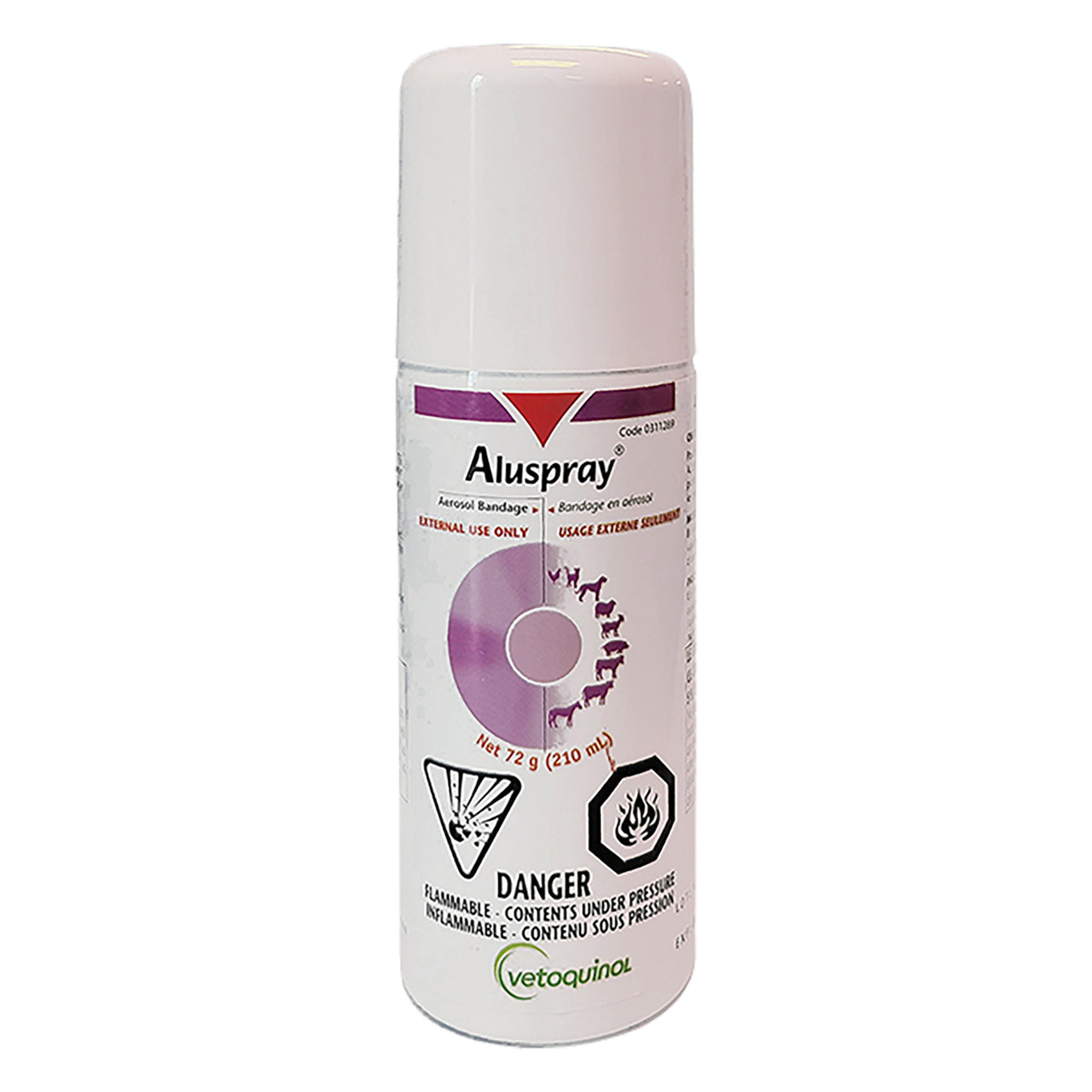 Vetoquinol Aluspray 72g