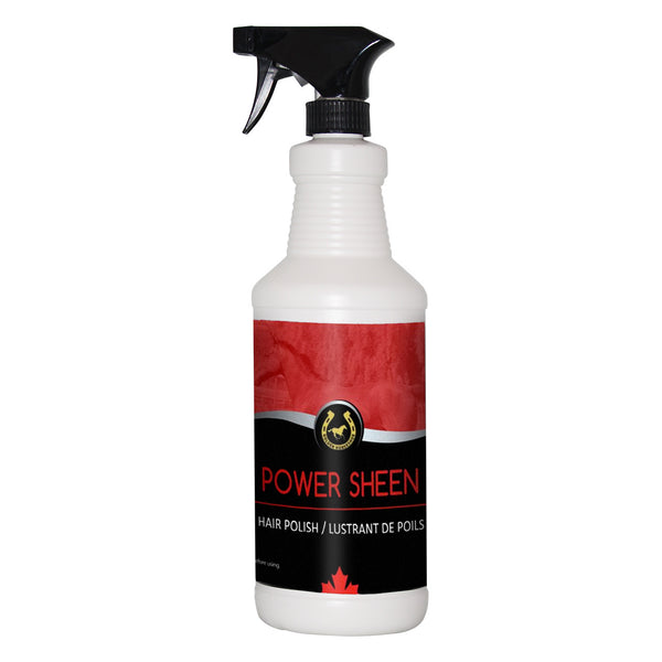 Ghs Power Sheen Hair Polish 1L With Sprayer - Hair Polish Shampoo/rinse Golden Horseshoe Animal Health - Canada