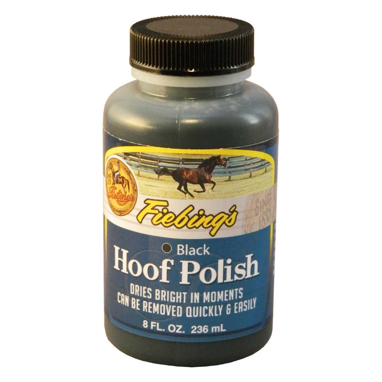 Fiebings Hoof Polish Black 236Ml - Equine Care Fiebings - Canada