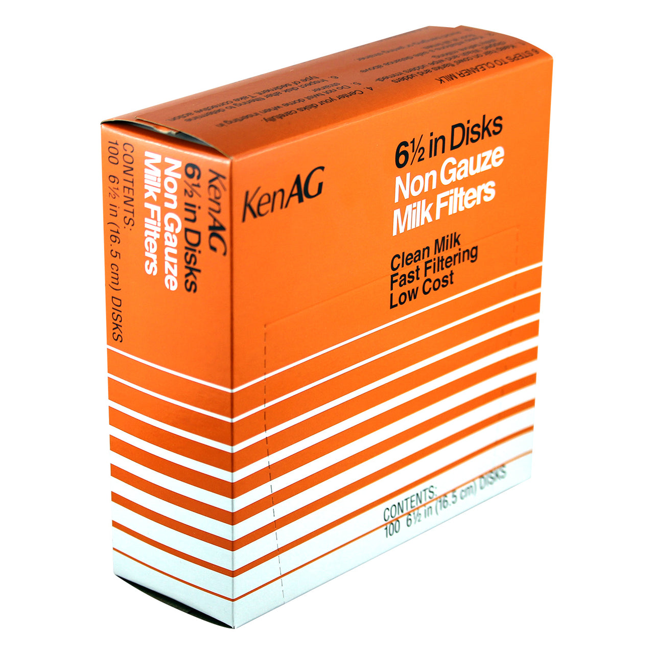 Kenag 6 1/2 Disk Milk Filters (100 Per Box) - Pet Suppies Kenag - Canada