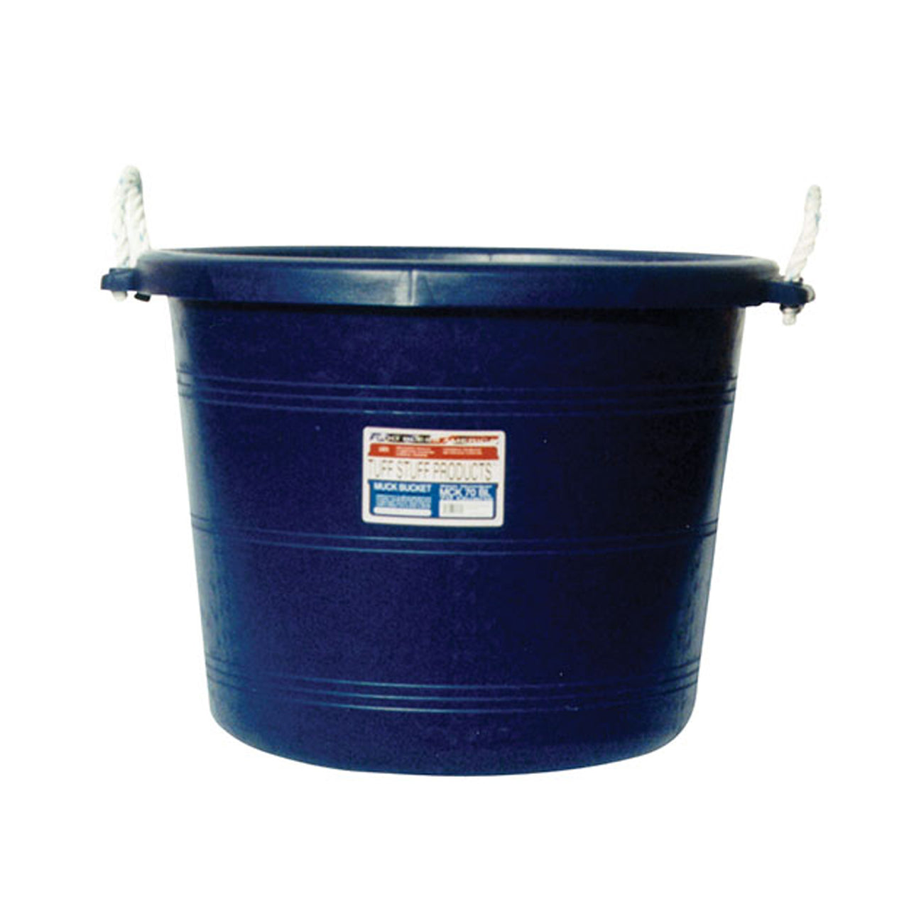 Tuff Stuff Muck Bucket 70 Qts - Blue - Buckets Pails Feeders Scoops Tubs Bottles Tuff Stuff - Canada