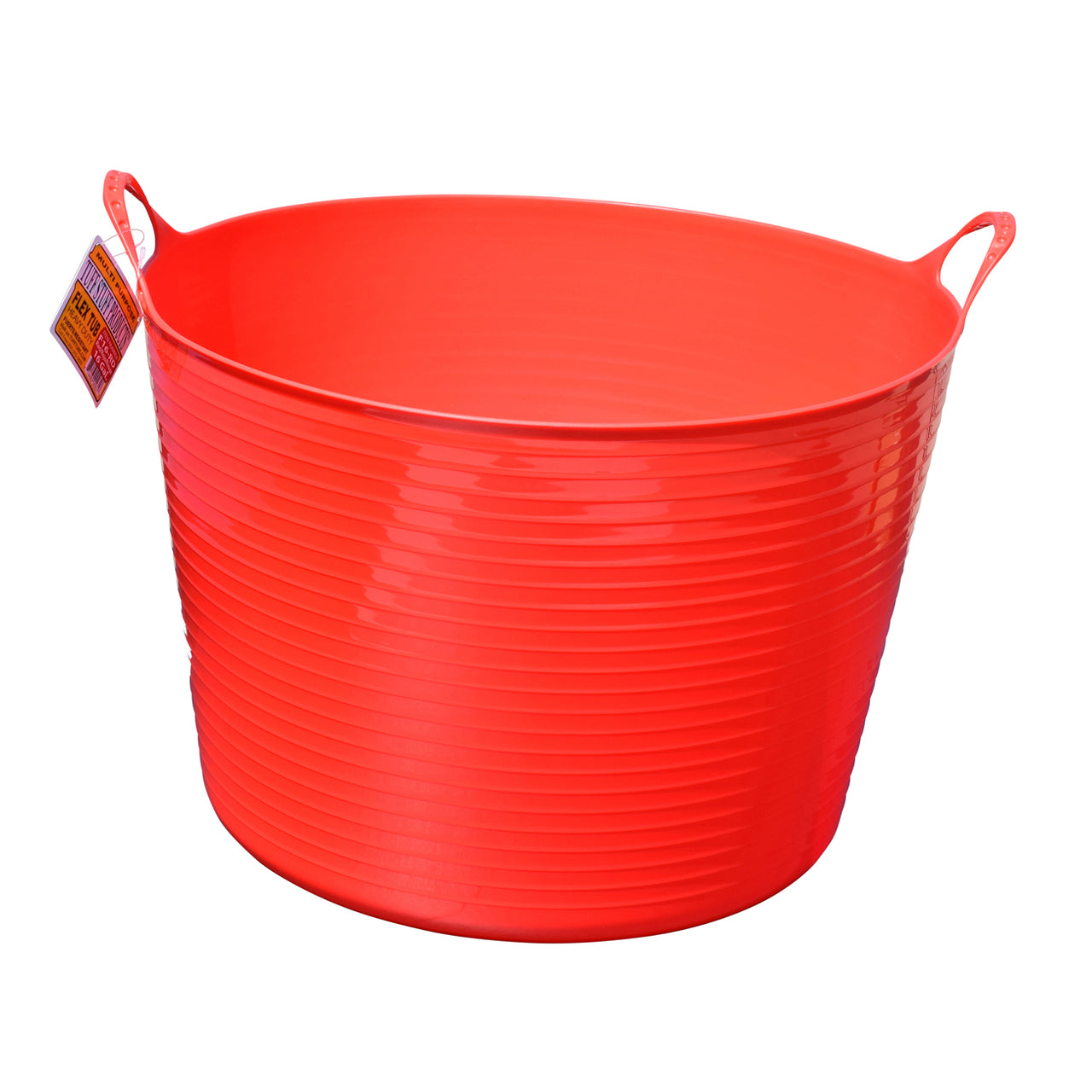 Tuff Stuff Flex Tub - Red (4 Sizes) - Buckets Pails Feeders Scoops Tubs Bottles Tuff Stuff - Canada