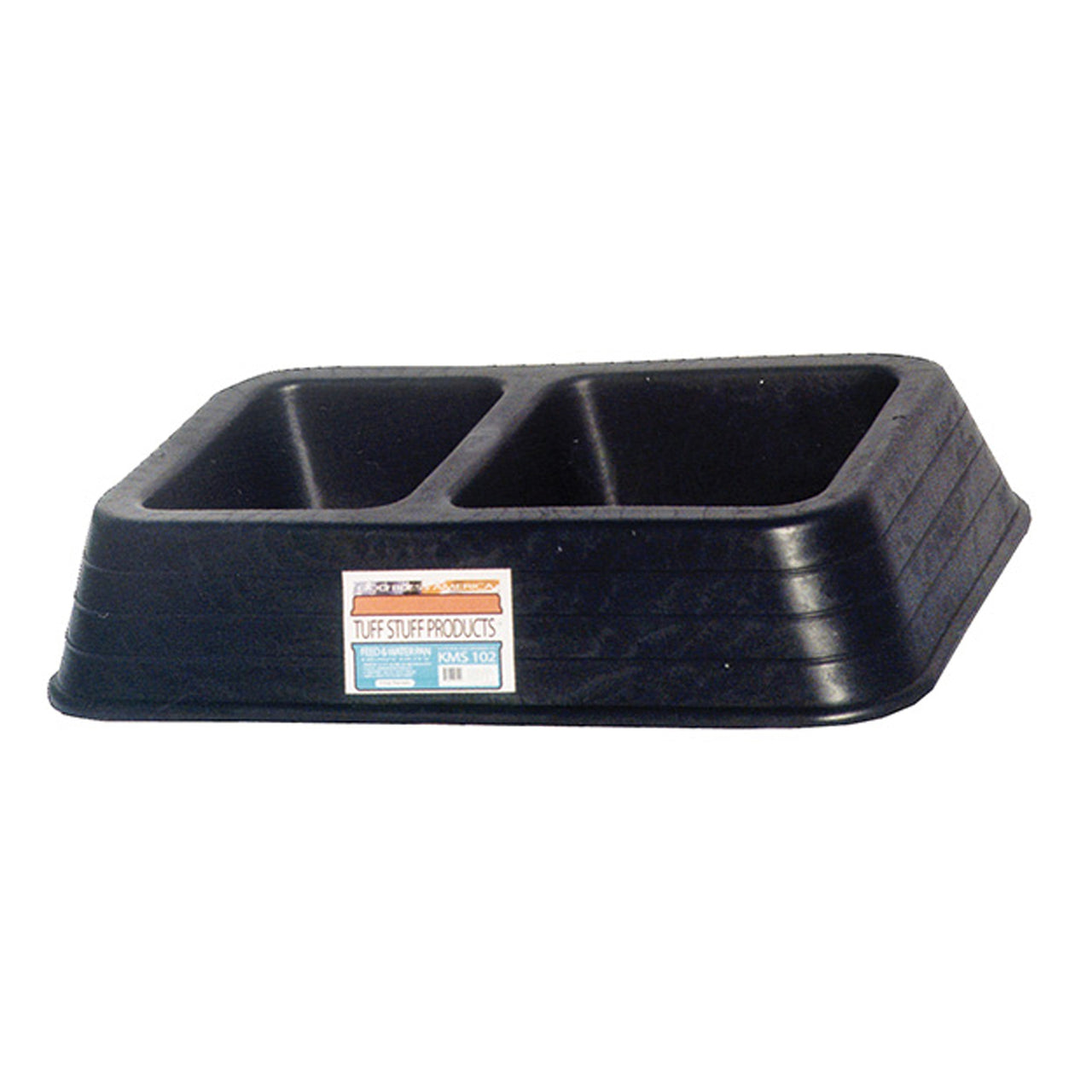 Tuff Stuff Small Animal Double Dish - Buckets Pails Feeders Scoops Tubs Bottles Tuff Stuff - Canada