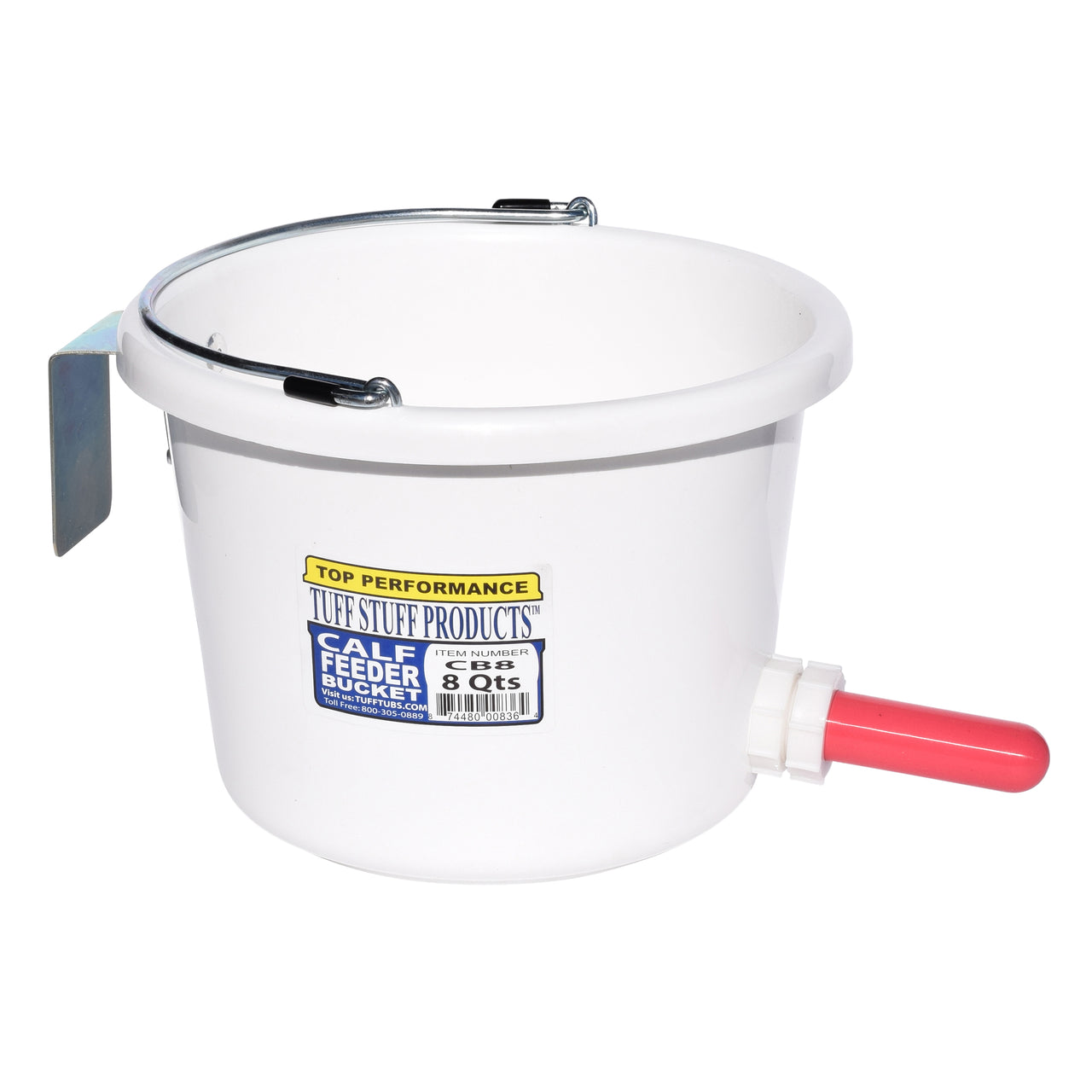 Tuff Stuff Calf Feeder Bucket 8Qts - Buckets Pails Feeders Scoops Tubs Bottles Tuff Stuff - Canada