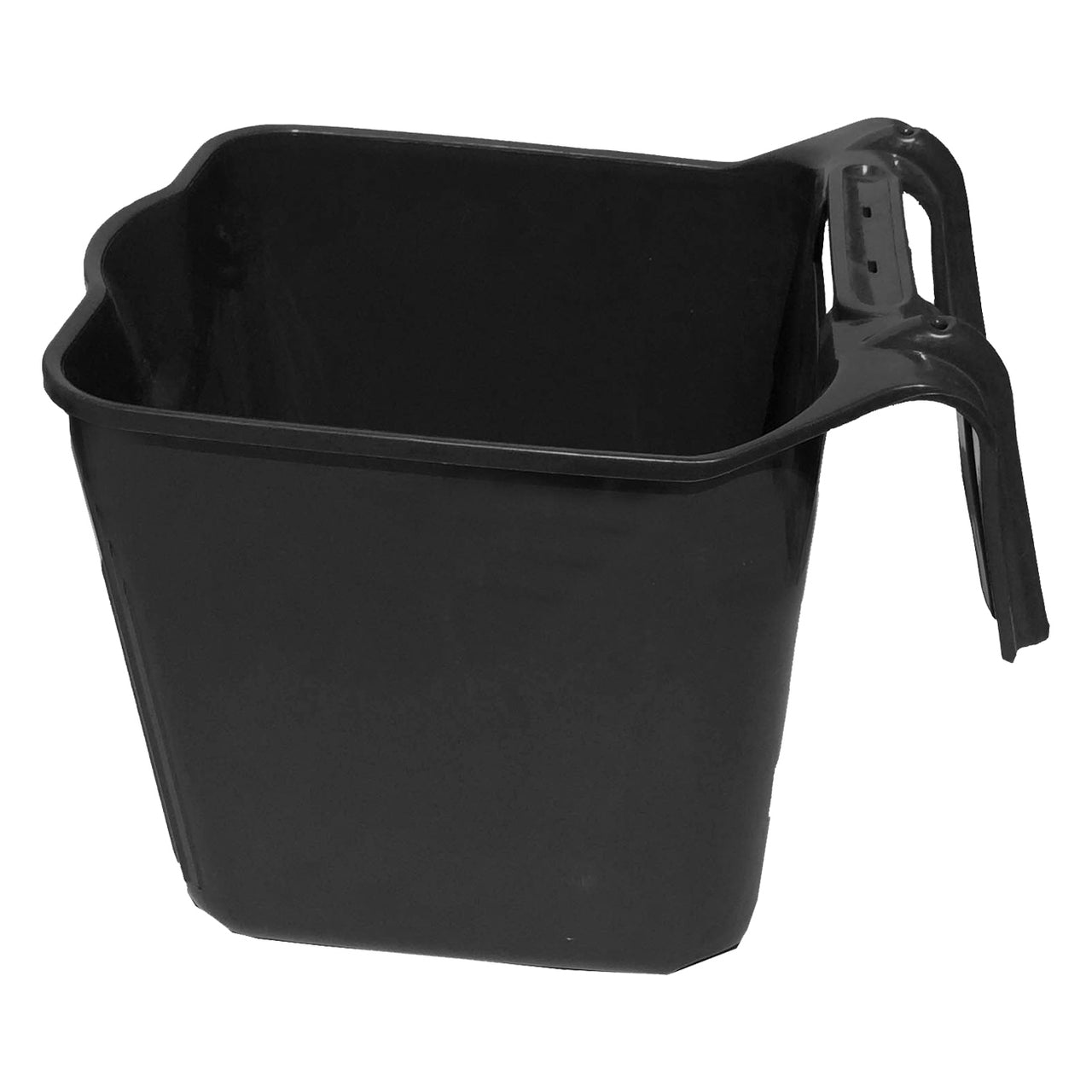 Tuff Stuff Square Fence Feeder 14 Qts (Black) - Buckets Pails Feeders Scoops Tubs Bottles Tuff Stuff - Canada