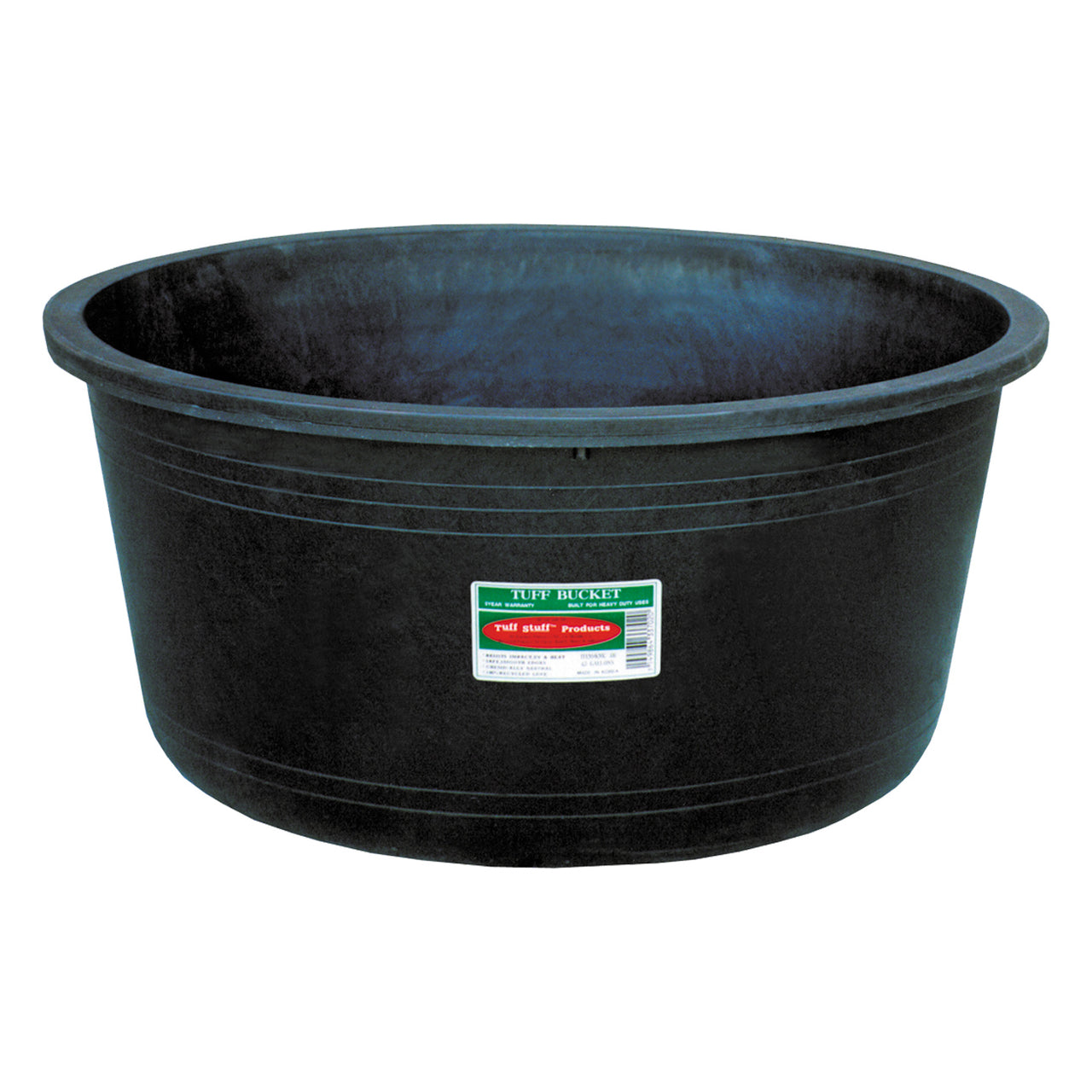 Tuff Stuff Hd Round Tub 25 Gallon - Buckets Pails Feeders Scoops Tubs Bottles Tuff Stuff - Canada