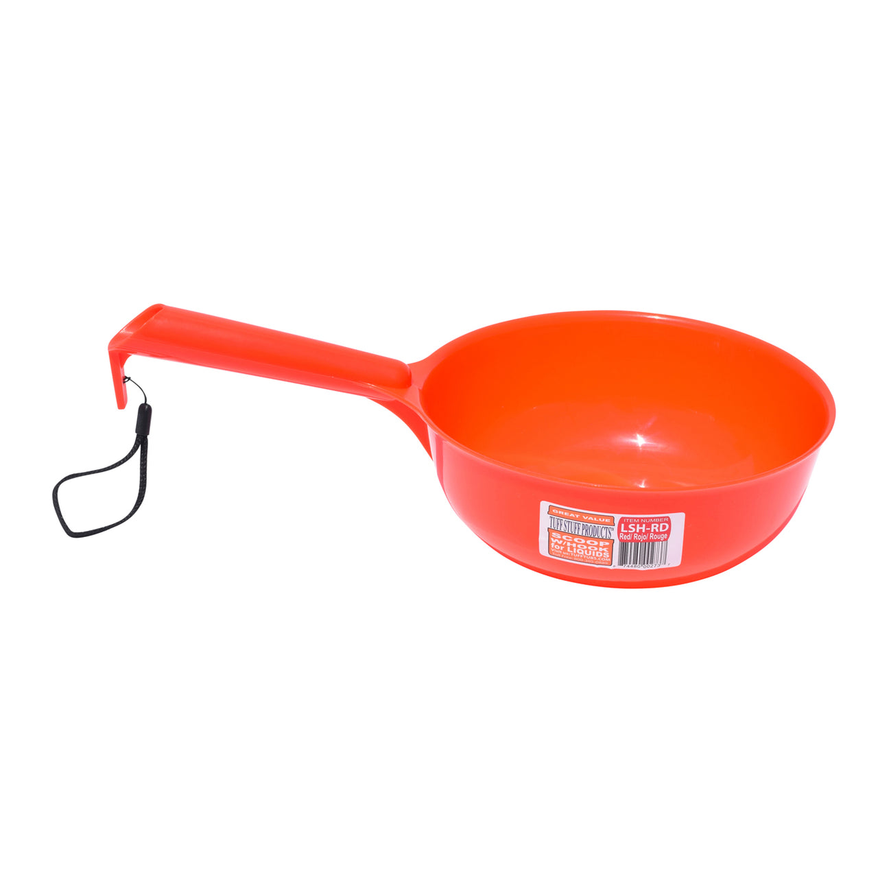 Tuff Stuff Liquid Scoop W/ Hook - Red - Buckets Pails Feeders Scoops Tubs Bottles Tuff Stuff - Canada