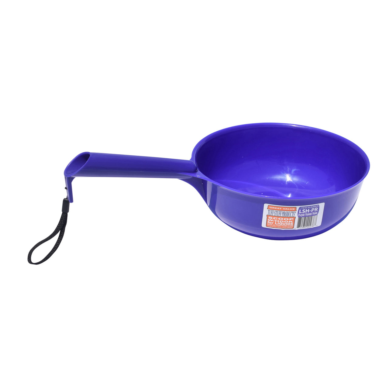 Tuff Stuff Liquid Scoop W/ Hook - Purple - Buckets Pails Feeders Scoops Tubs Bottles Tuff Stuff - Canada