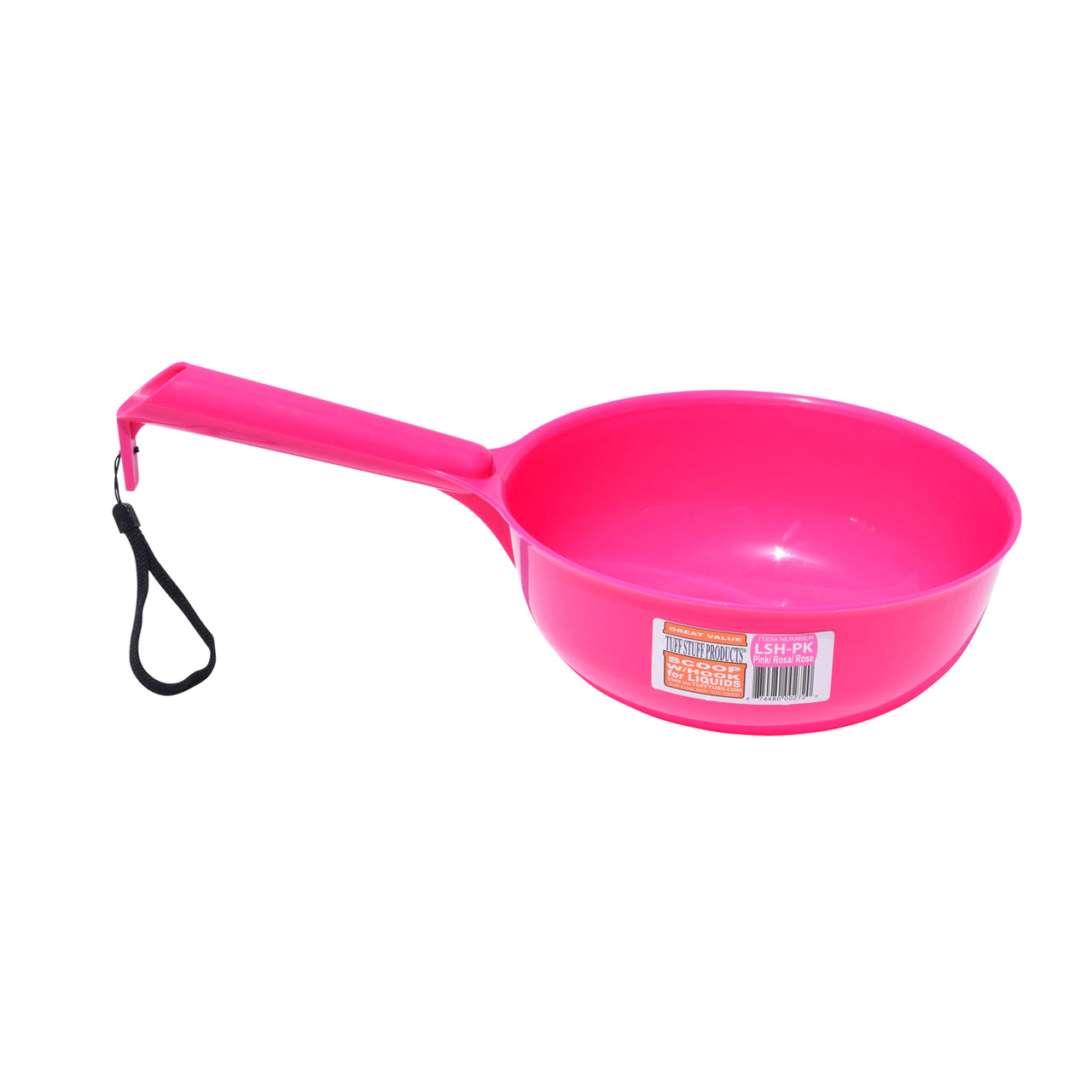 Tuff Stuff Liquid Scoop W/ Hook - Pink - Buckets Pails Feeders Scoops Tubs Bottles Tuff Stuff - Canada