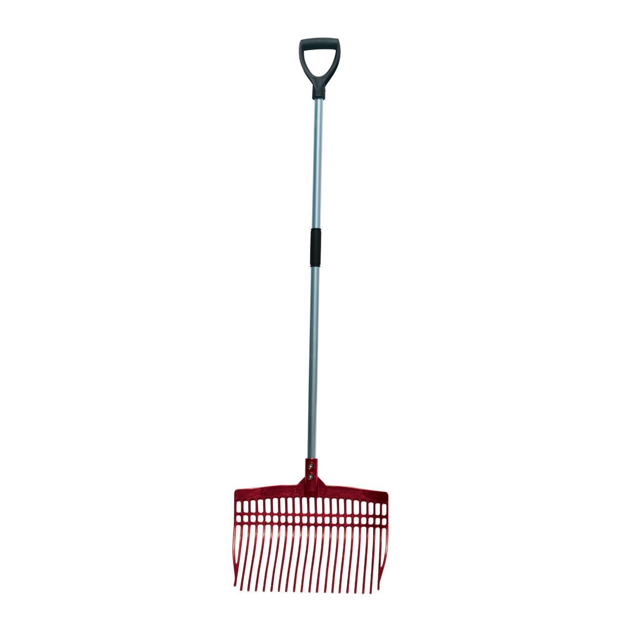 Tuff Stuff Super Rake W/ Aluminum Handle - Red - Shovels Rakes Manure Scoops Forks Stirrer Twine Cutter Tuff Stuff - Canada