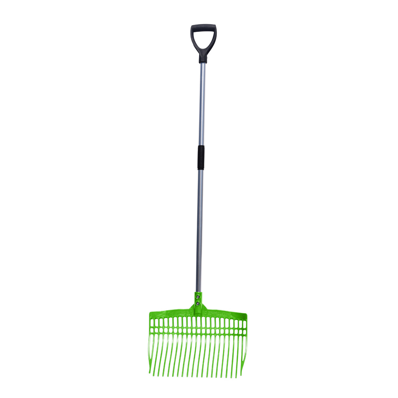 Tuff Stuff Super Rake W/ Aluminum Handle - Lime Green - Shovels Rakes Manure Scoops Forks Stirrer Twine Cutter Tuff Stuff - Canada