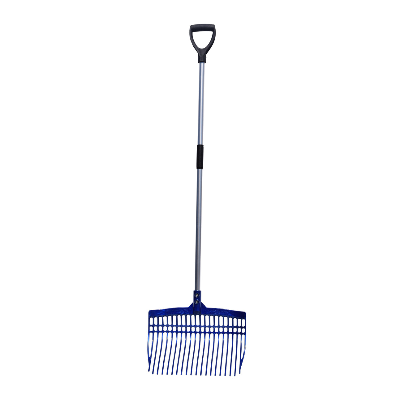 Tuff Stuff Super Rake W/ Aluminum Handle - Blue - Shovels Rakes Manure Scoops Forks Stirrer Twine Cutter Tuff Stuff - Canada