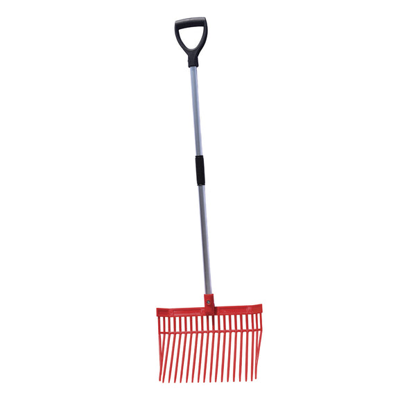 Tuff Stuff Hd Square Barn Fork (Red) - Shovels Rakes Manure Scoops Forks Stirrer Twine Cutter Tuff Stuff - Canada