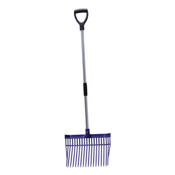 Tuff Stuff Hd Square Barn Fork (Purple) - Shovels Rakes Manure Scoops Forks Stirrer Twine Cutter Tuff Stuff - Canada