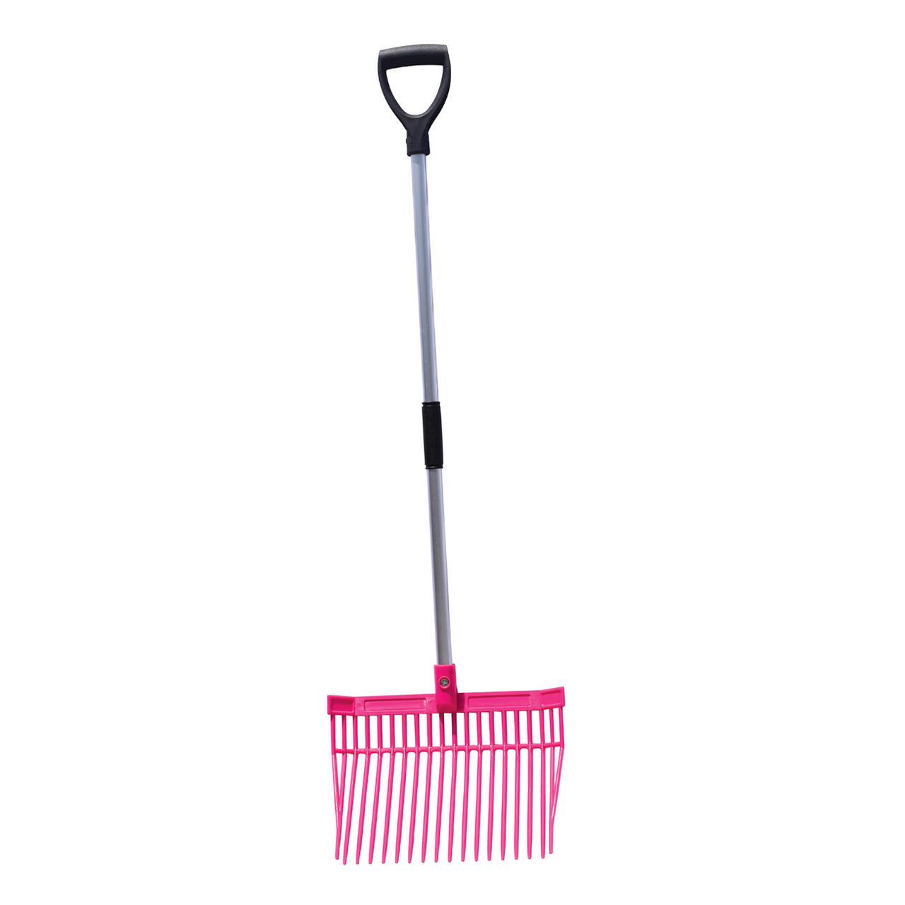 Tuff Stuff Hd Square Barn Fork (Pink) - Shovels Rakes Manure Scoops Forks Stirrer Twine Cutter Tuff Stuff - Canada