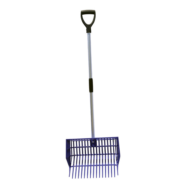 Tuff Stuff Hd Square Basket Fork - Purple - Shovels Rakes Manure Scoops Forks Stirrer Twine Cutter Tuff Stuff - Canada