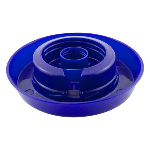 Tuff Stuff enclosed poultry drinker 1 Qts base (Blue)