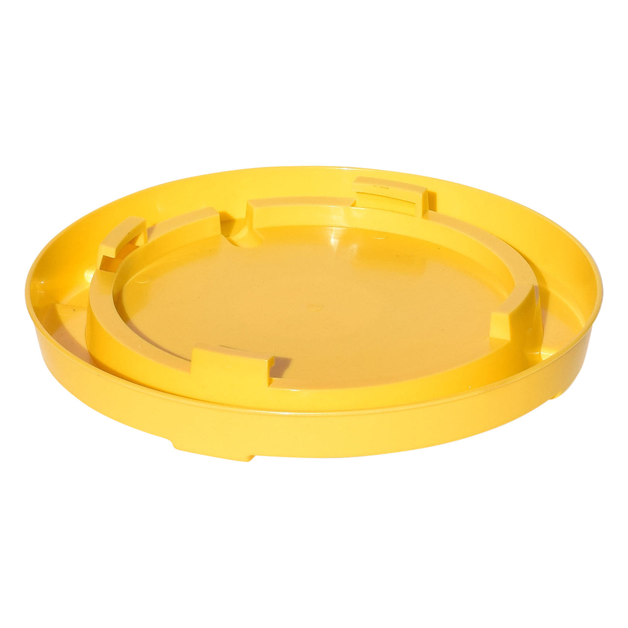 Tuff Stuff Enclosed Poultry Drinker Gallon Base (Yellow) - Poultry Feeders Drinkers Tuff Stuff - Canada