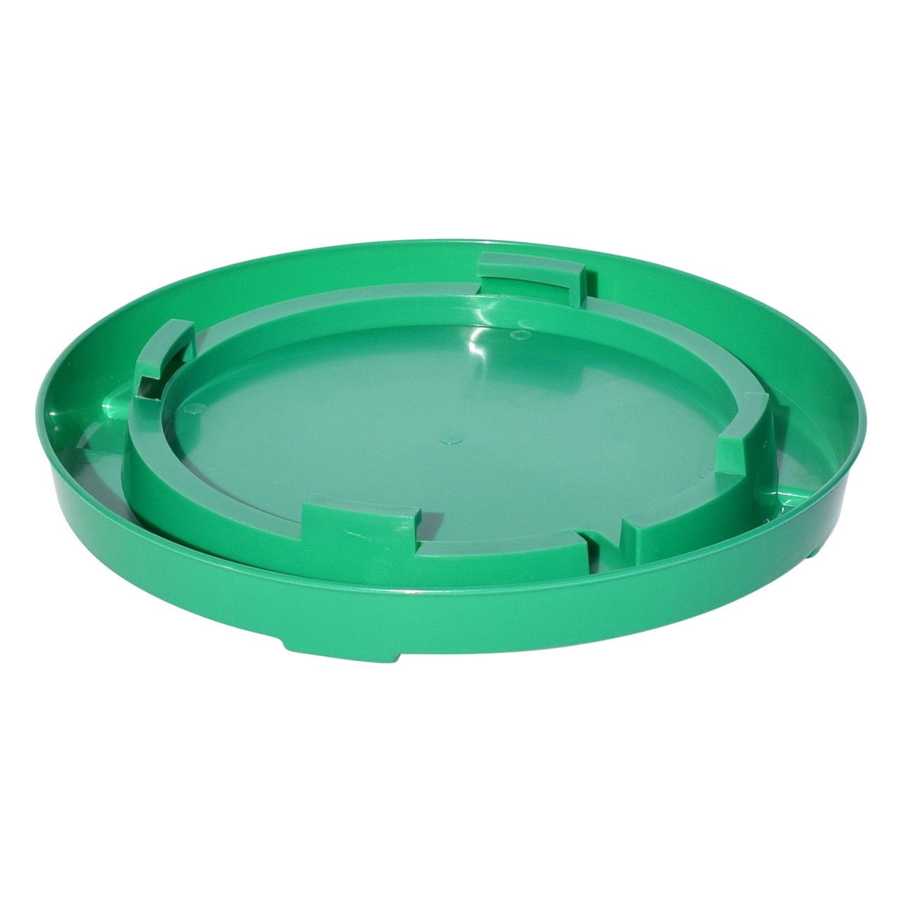 Tuff Stuff Enclosed Poultry Drinker Gallon Base (Green) - Poultry Feeders Drinkers Tuff Stuff - Canada