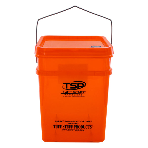 Tuff Stuff poultry hydrating bucket - 5gal w/ 6 mini nipples