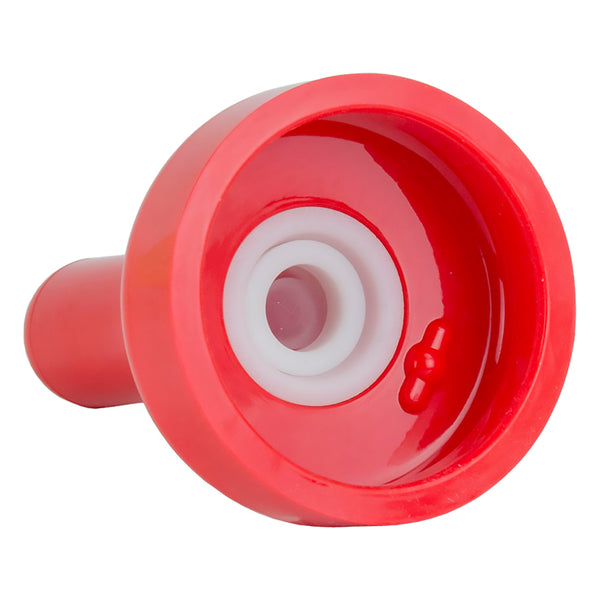 Bess Replacement Snap-on nipple red with insert