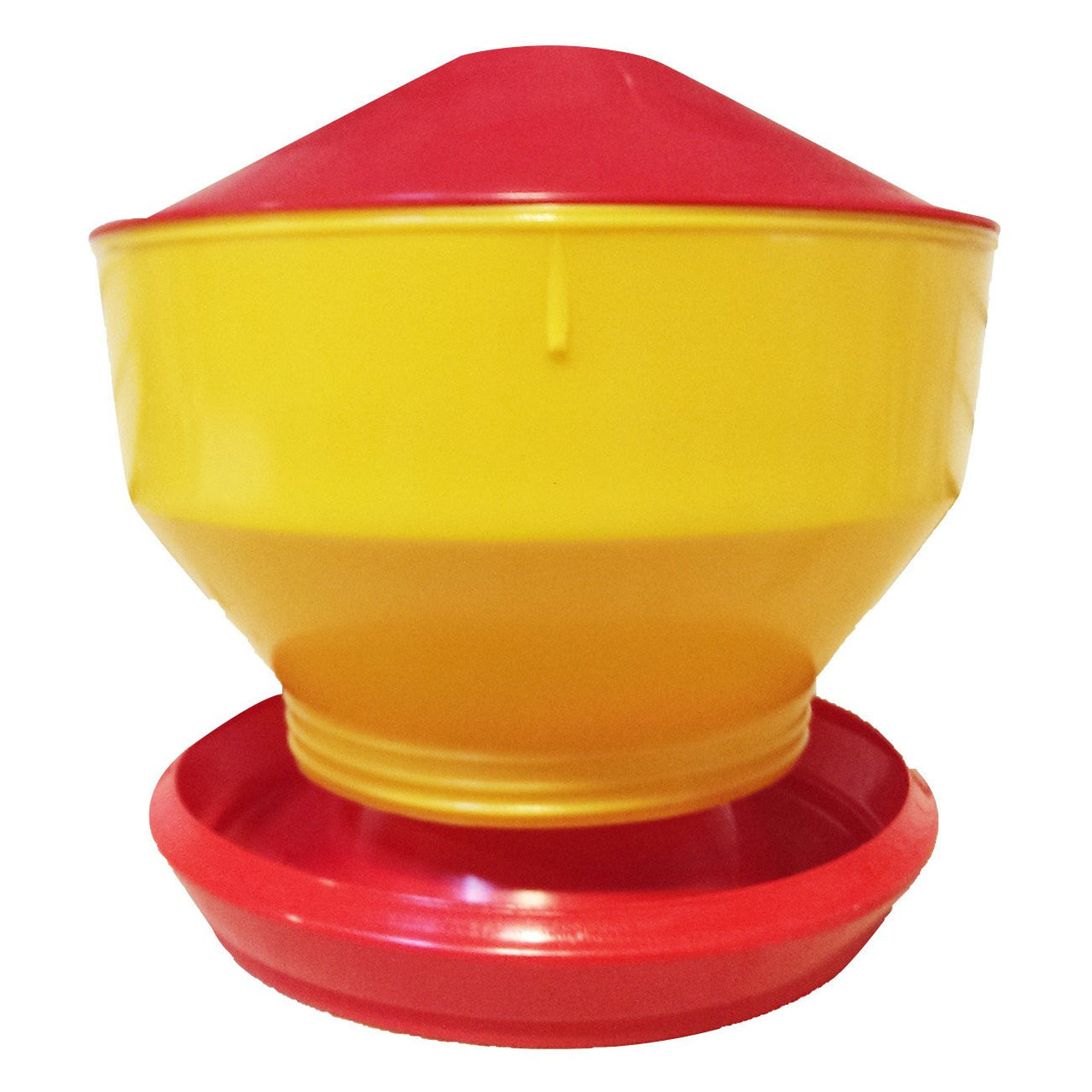 Millside Baby Chick Bulk Feeder W/ Lid - Poultry Feeders Plastic Millside - Canada