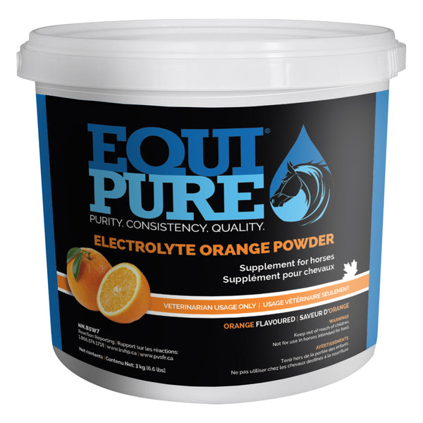 Equipure Electrolyte Orange Powder 3Kg - Electrolytes Equipure - Canada