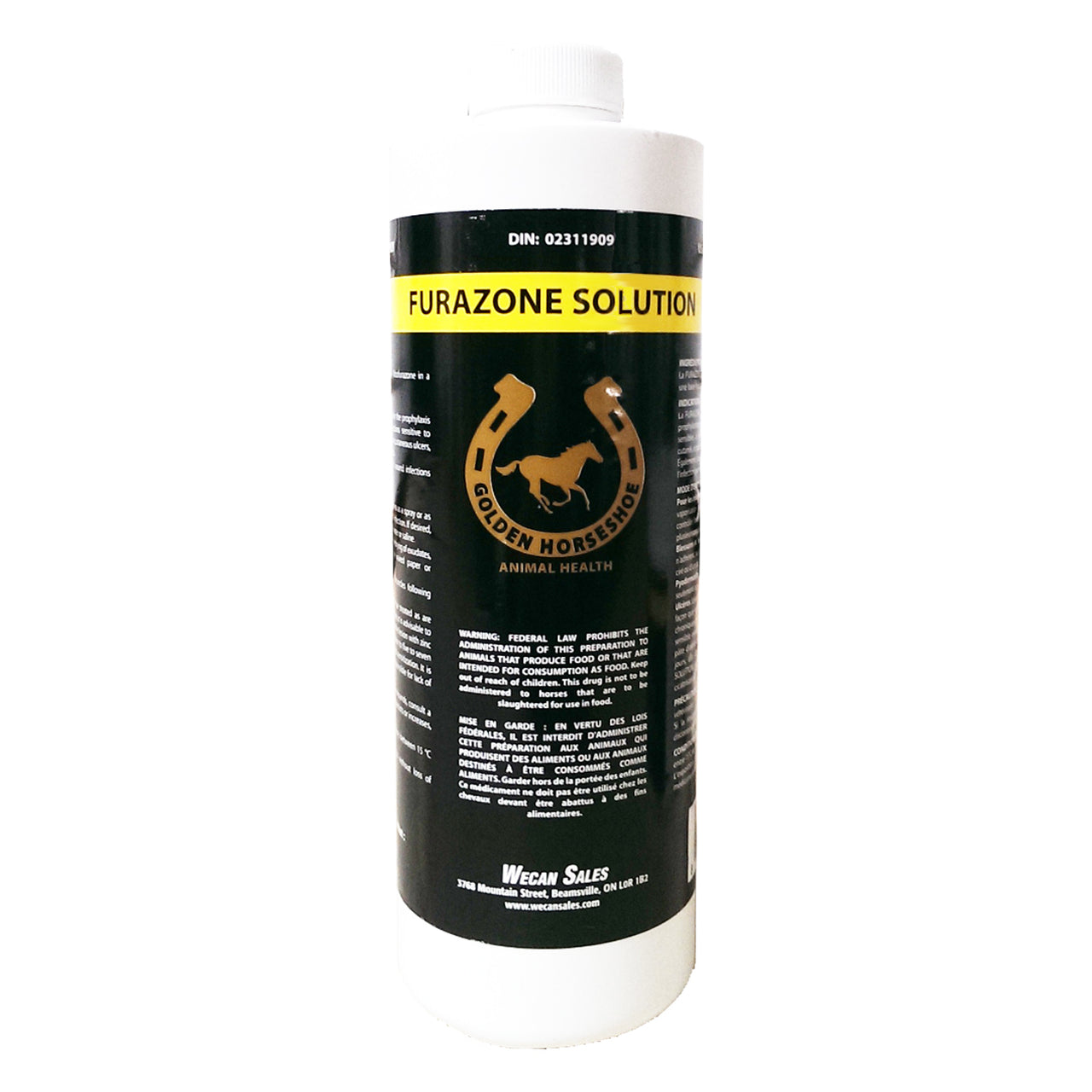 Ghs Furazone Solution 0.2% Nitrofurazone 500Ml - Pharmaceuticals Ghs - Canada