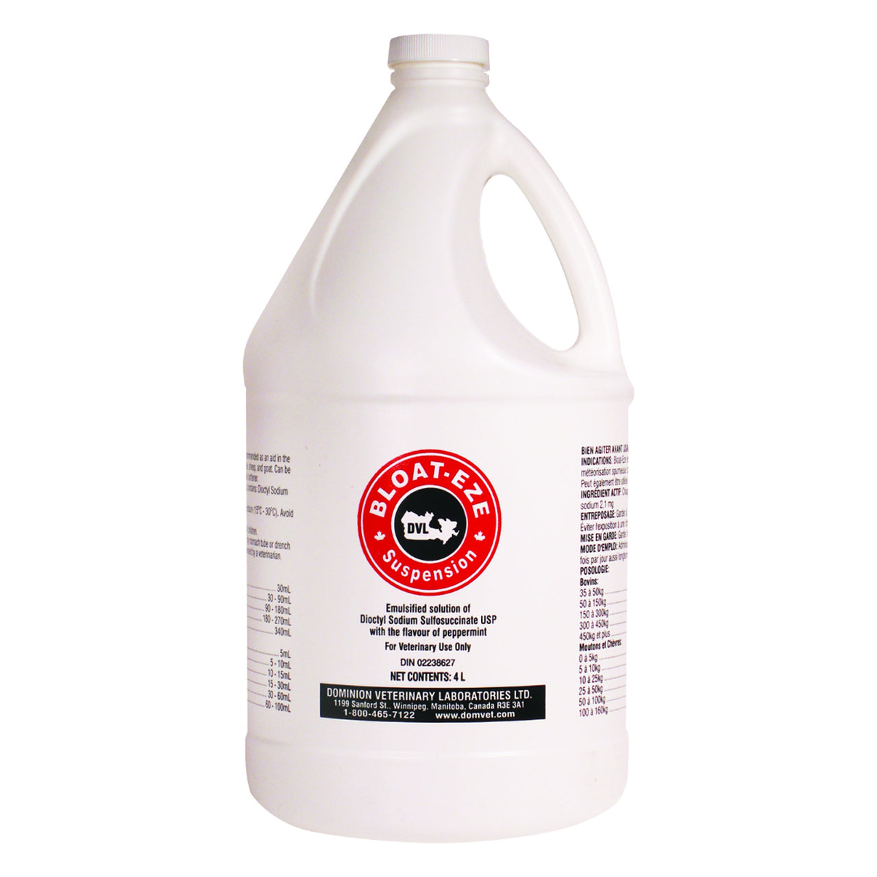 Dvl Bloat-Eze 4L - Pharmaceuticals Dvl - Canada