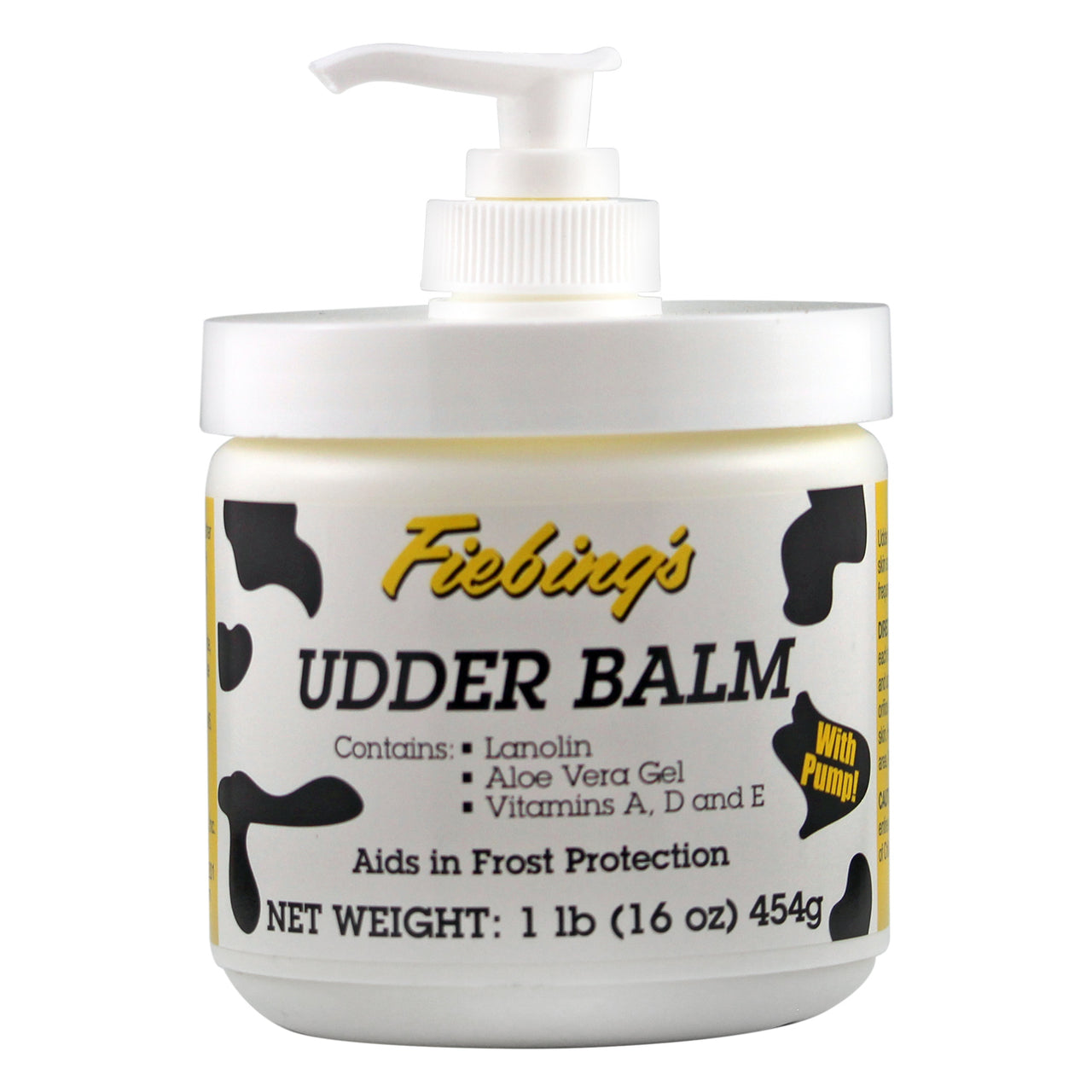 Fiebings Udder Balm 454G W/pump - Pharmaceuticals Fiebings - Canada